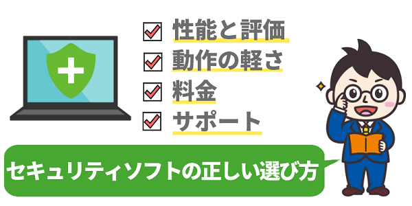 セキュリティソフトの正しい選び方