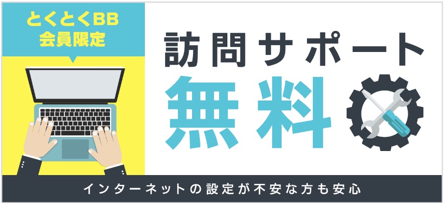 ドコモ光 訪問サポート 無料