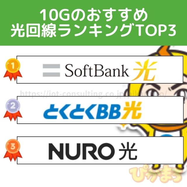 光回線 10g おすすめ ランキング