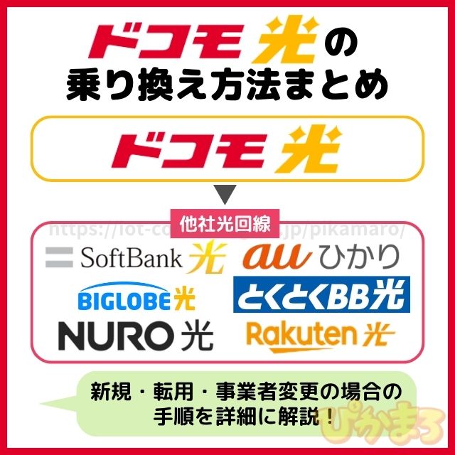 ドコモ光 乗り換え
