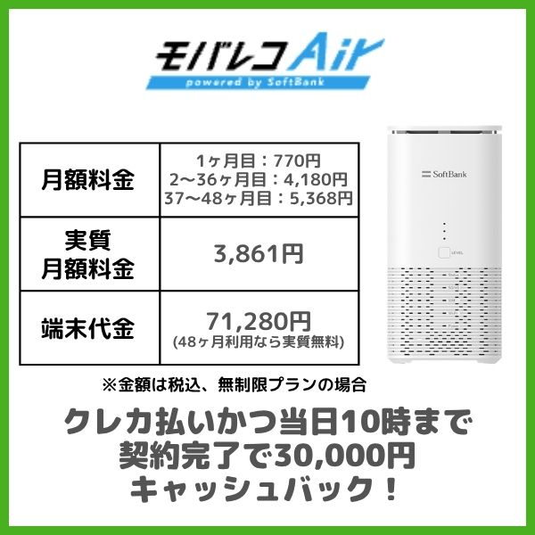 モバレコAir