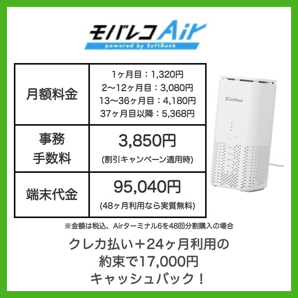 モバレコAir