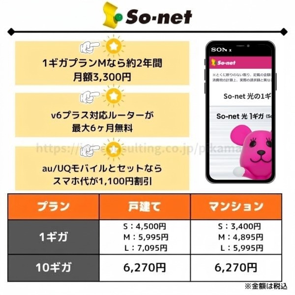 So-net光 1G