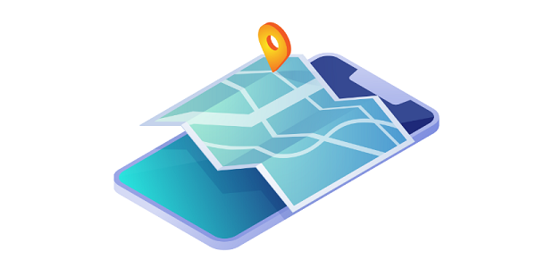 専用スマホで地図アプリや翻訳アプリを利用できる
