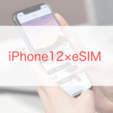 iPhone12でeSIMを使ってみた感想を初心者向けに解説します