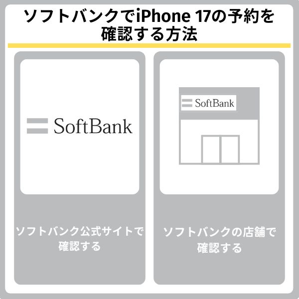 SoftBankでiPhone 17を予約する方法