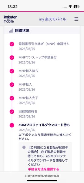 三木谷キャンペーンの申し込み画面